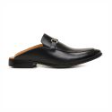 Mule Masculino Preto em Couro