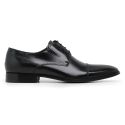 Sapato Social Preto em Couro Wood 
