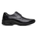 Sapato Jota Pe Preto Couro Air Life 