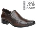 Sapato com Salto Interno Jota Pe Marrom Grow Air King 