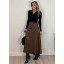 Saia Midi Suede 