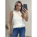 Blusa Tricot com Franjas