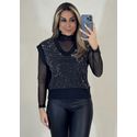 Blusa Colete Pedrarias