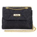 Bolsa Feminina Preto Gliter