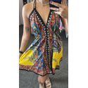 Vestido Shakti Curto Bordado