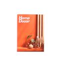 Livro Caixa Home Decor Laranja Grande