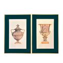 Dupla de Quadros 90x60 Vasos Romanos