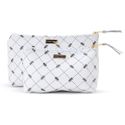 Kit Necessaire Sienna em Couro P&B