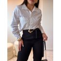 Camisa Cropped Ester Branco