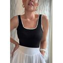 Body Amanda Regata - Preto
