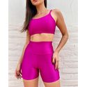 Conjunto Fitness Reeb Fúcsia