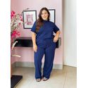 CONJUNTO CASUAL COMFY AZUL MARINHO