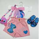 Conjunto Stitch laço 