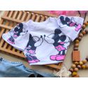 Blusa Minnie e mickey 