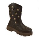 Bota Estrela Marrom 
