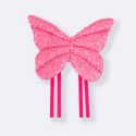 Asa Borboleta Paetê Pink