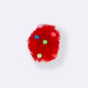 Ombreira Pompom Vermelho