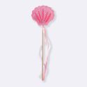 Varinha Concha Glitter Rosa