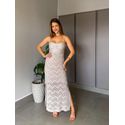 VESTIDO TRICÔ IBIZA NUDE