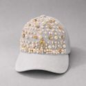 Boné Monalovers com Bordado Pérolas com Ajuste