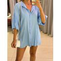 CHEMISE MARCELA AZUL