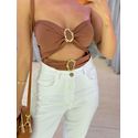 BODY FIVELA MARROM