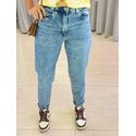 CALÇA MOM MESCLA JEANS