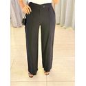 CALÇA BOTÃO LATERAL PRETO