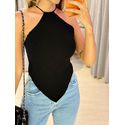 BLUSA ASSIMÉTRICA DUDA PRETO