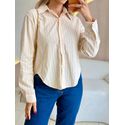 BLUSA CAMISA LAVINIA NUDE