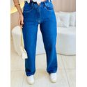 CALÇA WIDE LEG RAYANE JEANS ESCURO