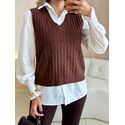 CONJUNTO CAMISA ESTELA MARROM