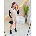 CONJUNTO SHORT DAISY AREIA