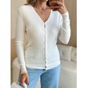 BLUSA CARDIGAN LÃZINHA OFF