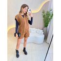 CONJUNTO SHORT DAISY CARAMELO