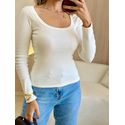 BLUSA CANELADA BIA OFF