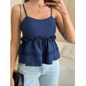 BLUSA CAMILA AZUL MARINHO