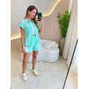 CONJUNTO SHORT SOPHIA VERDE AGUA