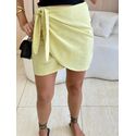 SAIA CURTA ENVELOPE VERDE LIMA