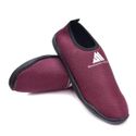 Sapatilha Náutica Sola Lisa Blaqueada - Vinho 