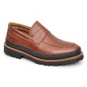 Sapato Loafger Confort Katar Mouro