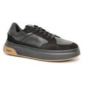  Tenis Casual Masculino Sidney Confort Preto Nobuck Preto