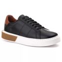 Tenis Casual Confort Londres Preto-Castor