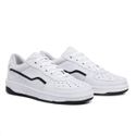 Tênis Feminino Casual Básico, Cano Baixo, Acolchoado Branco