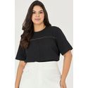 Blusa com Detalhe Entremeio - Garden | MySize