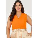 Cropped com Recortes - Garden | MySize
