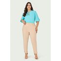 Calça Alfaiataria Fivela Orgânica - Garden | MySize