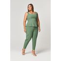 Blusa Alongada com Detalhe Botão MySize - Reflect Inverno 25