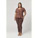 Blusa com Amarrações MySize - Reflect Inverno 25