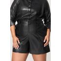 Short Couro Ecológico MySize - Reflect Inverno 25
